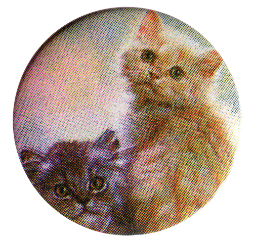 Riso Cat Badge